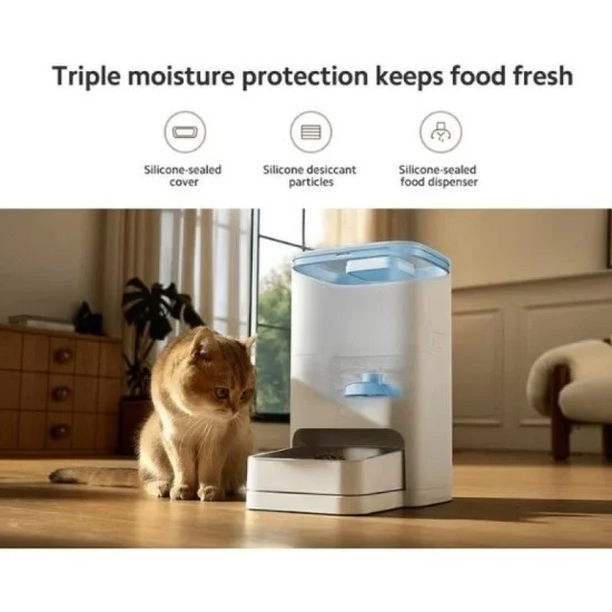 Xiaomi Smart Pet Food Feeder 2, 5L Capacity, Automatic Feeding - White